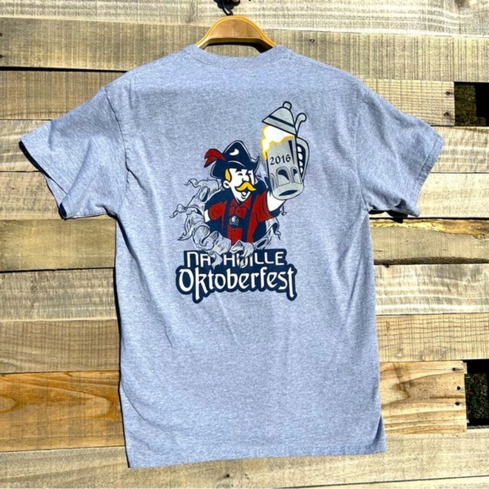 Men’s 2016 Nashville Oktoberfest short sleeve tee shirt Size M